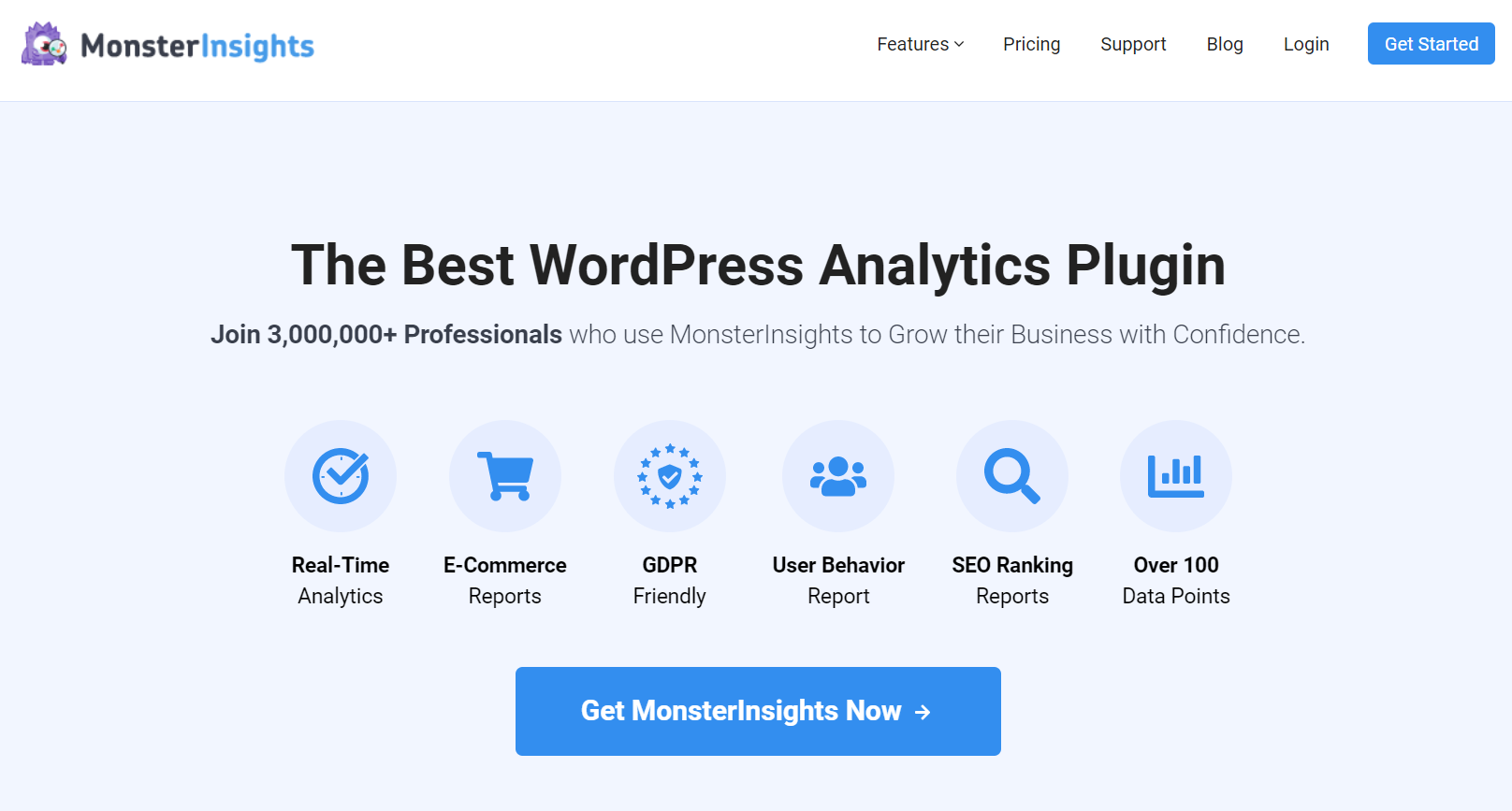 MonsterInsights content marketing plugins for WordPress